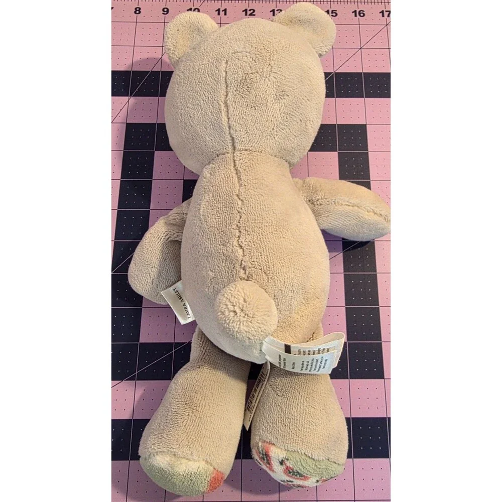 Laura Ashley Gray Bear Plush 12